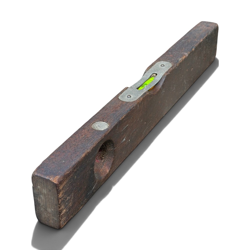 Mayes Brothers Wood Spirit Level Vintage Michigan Made 12in